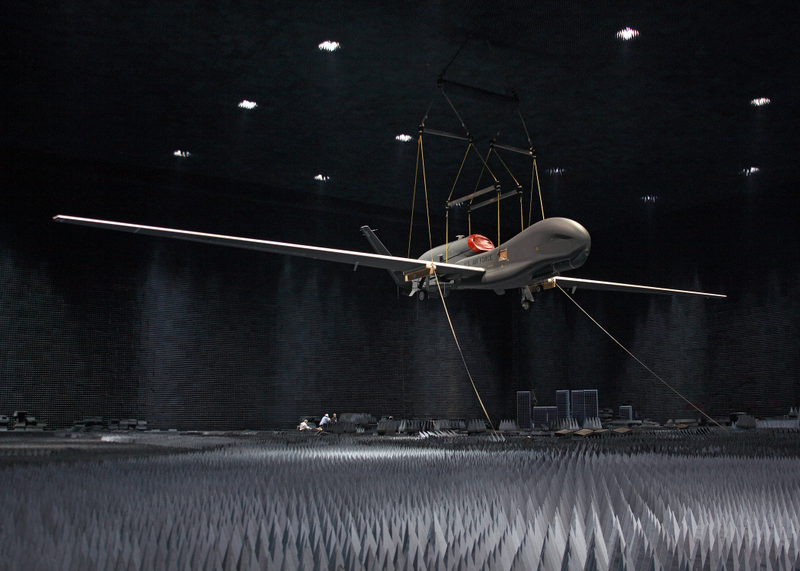 Illustration for article titled The Navy's MQ-4C Triton Enters The Sci-Fi Realm Of The Anechoic Chamber